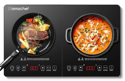 Amzchef piano cottura doppio - amzchef,