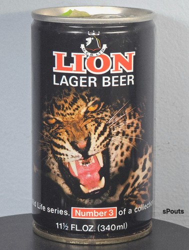 Lattina birra marca leone - lattina,