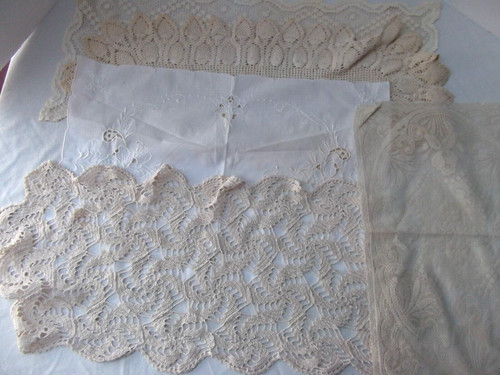 Lotto vintage grandi sciarpe - 5,