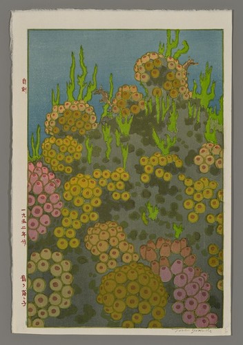 Xilografia toshi yoshida - yoshida,
