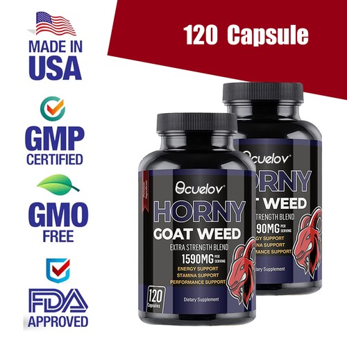 Horny goat weed 120 capsule - weed,