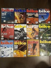 Lotto 12 Riviste MAGAZINE Ciclismo Bicicletta BIKE anni  2000 -2001 in inglese