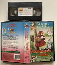VHS STARDUST LE FAVOLE PIù BELLE CAPPUCCETTO ROSSO 1992 FANTASTIMONDO