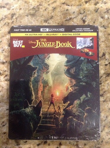 The jungle book steelbook 4k - jungle,
