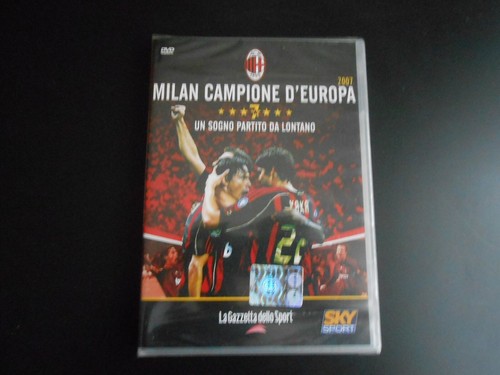 Dvd milan campione - dvd-milan, d'europa