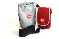 CUSTODIA LEICA CRUMPLER COLORE ROSSO PER COMPATTE