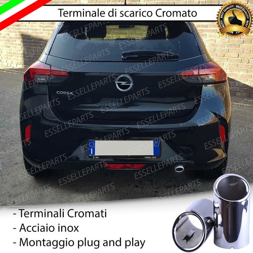 Terminale scarico cromato - scarico,