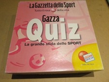 gioco da tavolo di società GAZZA QUIZ La Gazzetta dello Sport tutto il rosa per