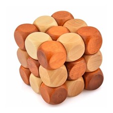 GIOCO PUZZLE LEGNO CUBO