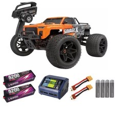 HPI Savage X FLUX V2 GT-6 1/8 RTR D100 NEO Automodello Monster elettrico SUPE...