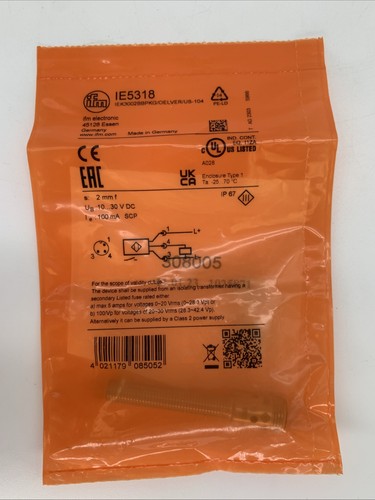 Ifm electronic ie5318 surplus - ifm,