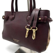 BURBERRY Banner Tote Bag 2WAY