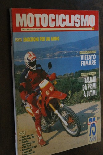 Motociclismo marzo 1989 morini - marzo,