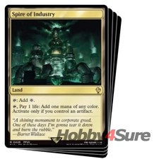 Spire Of Industry X4 M/NM Magic: The Gathering MTG Final Fantasy Commander
