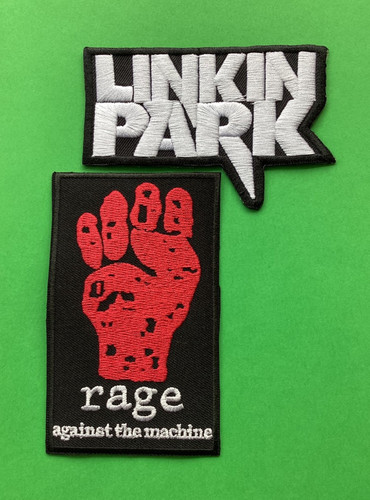 Rock bands embroidered - l/rock,