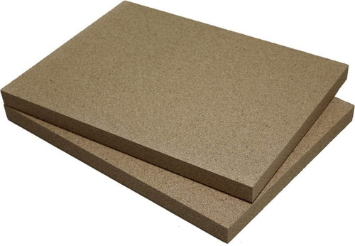 Piastra vermiculite pezzi - piastra,