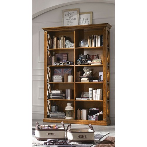Libreria classica legno in - libreria,