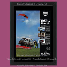Anni '90  * Pubblicità Originale "Subaru, Libero 4WD, Effetto Libertà” Cornice