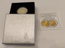 2 euro proof fondo specchio Finlandia 2008 diritti umani in cofanetto ufficiale