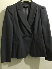 Bellissimo tailleur gonna Mariella Rosati grigio sagomato taglia 44 primaverile