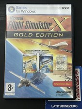 FLIGHT SIMULATOR X GOLD EDITION - PC PAL ITA in Italiano (con acceleration)