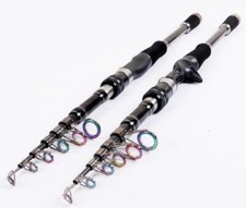 Pali telescopici in carbonio canna da pesca in carbonio alimentazione canne da spinning ultraleggere viaggio