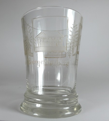 Tazza ricordo vetro teplitz - ricordo,