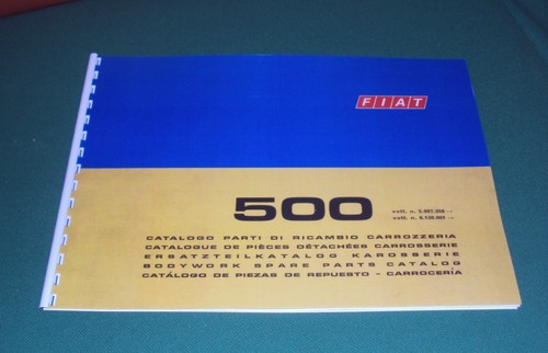 Manuale catalogo parti - , di