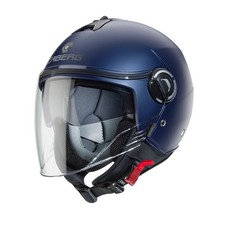 CASCO MOTO SCOOTER DEMI-JET CABERG RIVIERA V4 X BLU OPACO YAMA TAGLIA M