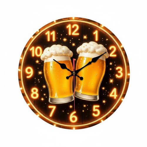 Orologio muro tema birra - muro,