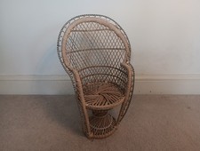 Sedia bambola rattan schienale
