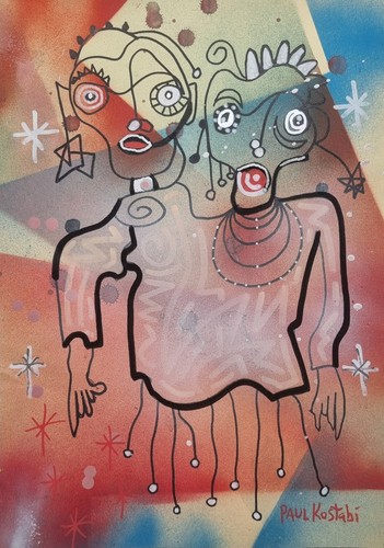 Paul kostabi unfolding - kostabi,,