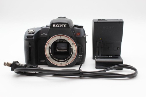 Exc sony alpha dslr a550 - alpha, dslr-a550