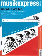 German Musikexpress magazine August 2023 Kraftwerk