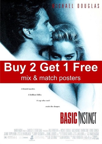 Locandina film basic instinct - basic,