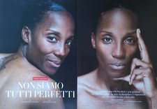 Italian Clipping Ritagli Ritaglio 2020 FIONA MAY non siamo perfetti 4 PAGINE