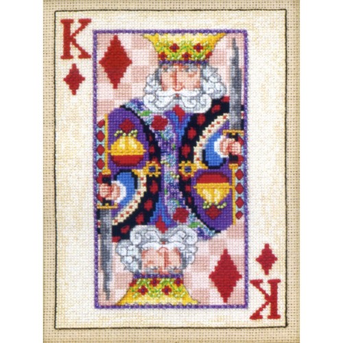 Kit punto croce perline king - kit,
