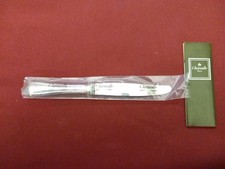 1 couteau de table en métal argenté Christofle  Spatours sous blister ouvert