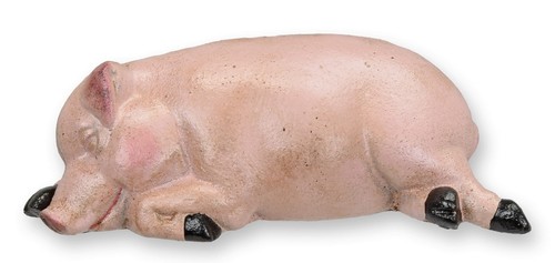 Salvadanaio ghisa a - un,