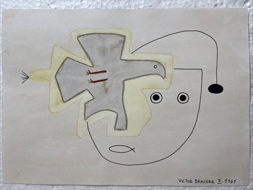 Victor brauner disegno - brauner, su