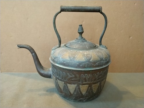 Antico bollitore teiera araba - teiera,