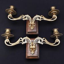 ANTICA COPPIA DI APPLIQUE