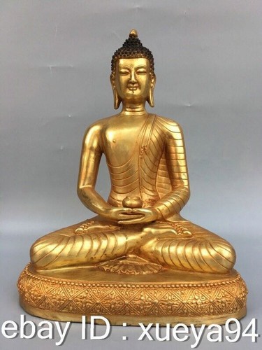 Statua buddha amitabha - amitabha, 12,9"