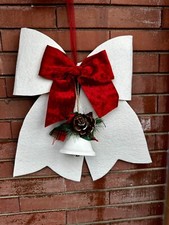 Decorazione fuori porta Natale