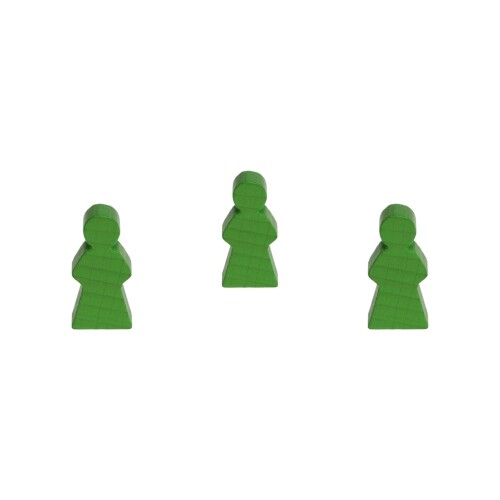 Donna 14x30x8mm verde - -,