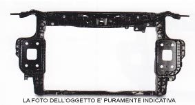 Ossatura calandra frontale - ossatura,