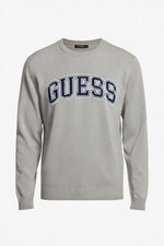 Guess Sweater Mens L Gray