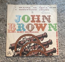 45 GIRI Solo Copertina MARCELLOS FERIAL ‎– JOHN BROWN - CAVALCA COWBOY