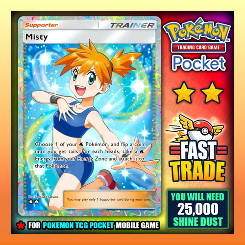 Pokemon tcg pocket misty - pokemon,