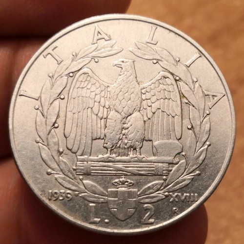 Lire 1939 xviii - impero, legg